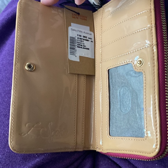 MUST GO BNWT ZAC POSEN NEW YORK Z Spoke Dahlia WALLET - Picture 8 of 9